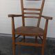fauteuil en paille
