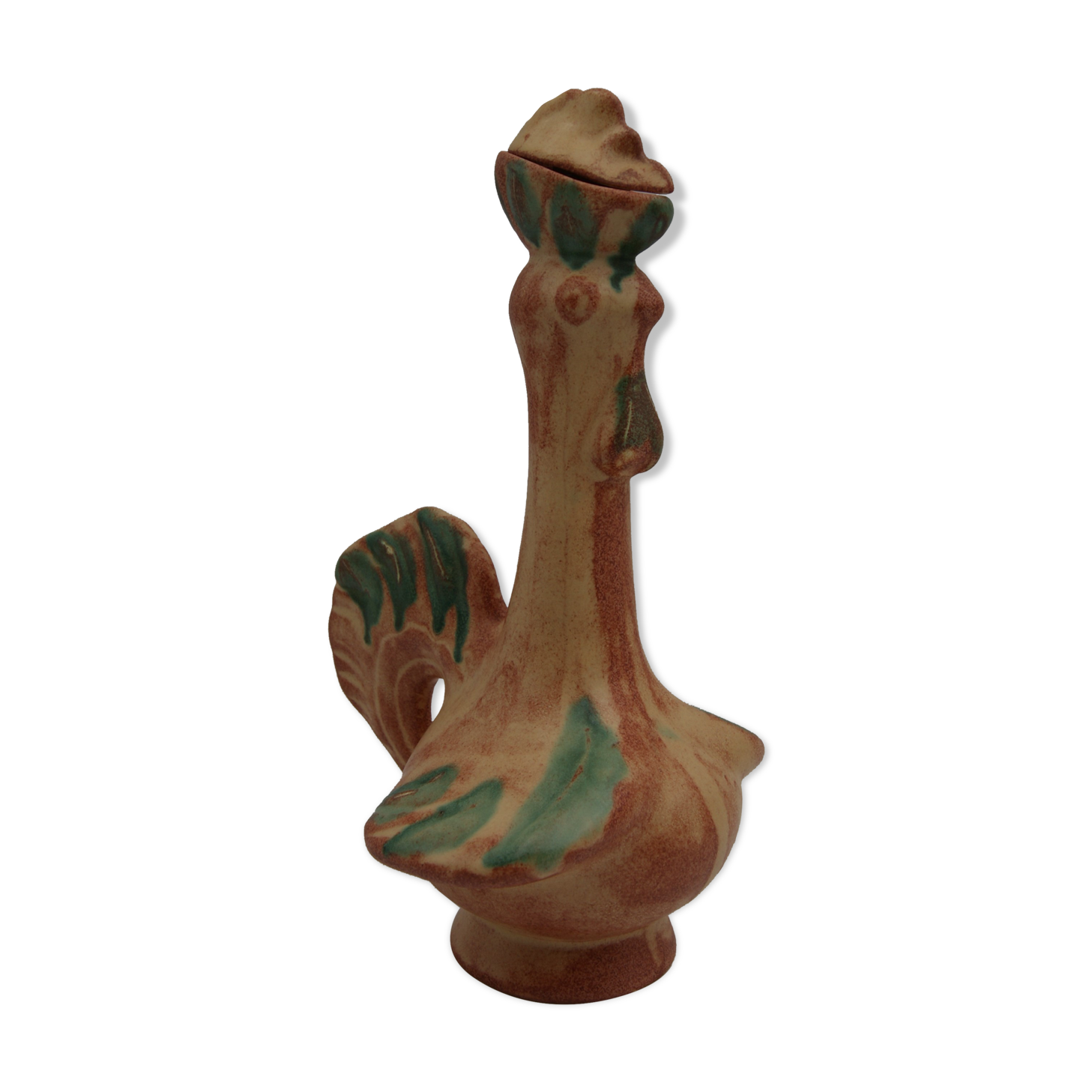 Ceramic carafe vintage chicken