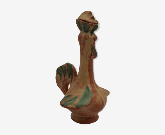 Carafe céramique poulet vintage