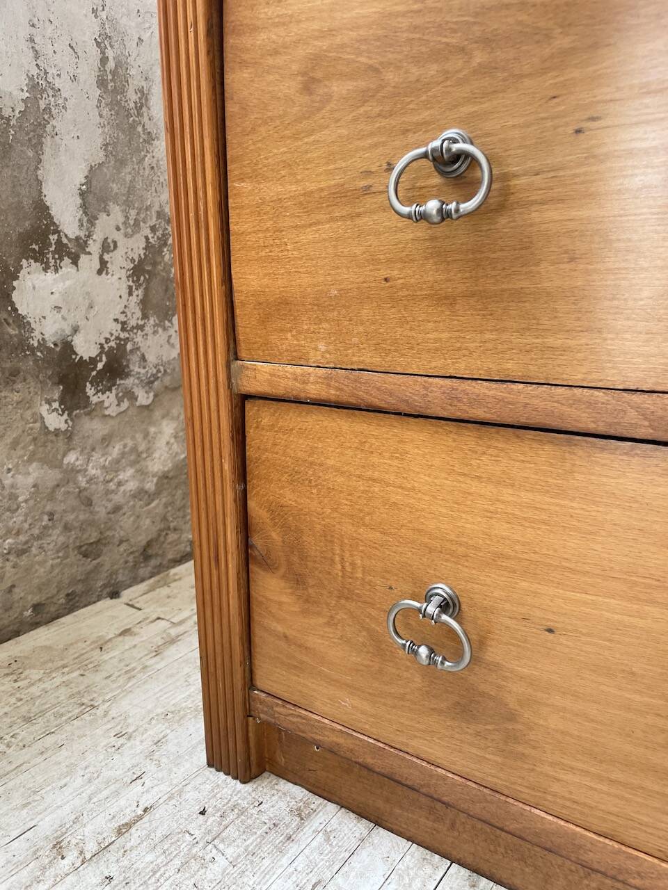 XXL golden oak craft furniture from the 50s