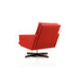 Fauteuil de salon danois pivotant du milieu du siècle