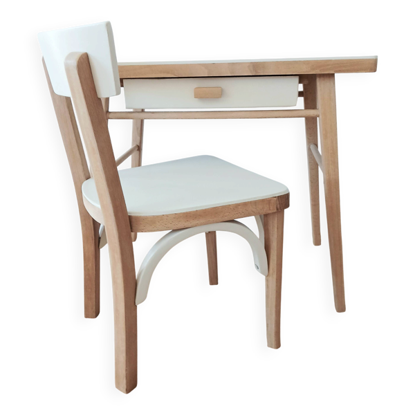 Bureau et chaise enfant baumann