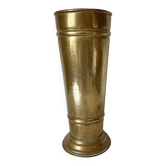 Brass umbrella stand - Brass La Gacilly -Le Dinandier