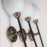 1950 Lunel articulated torchiere wall lights