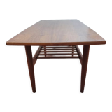 Scandinavian teak coffee table Grete Jalk from the 60s
