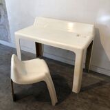 Bureau et sa chaise Ginger par Patrick Gingembre pour Paulus 1970