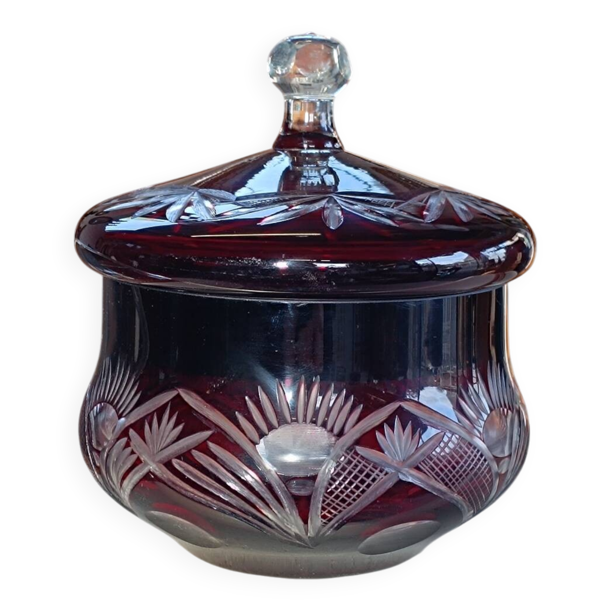 Bohemian Crystal Bonbonnière