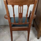 Art Deco armchair with armrest