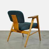 Mid-century set of two Birch armchairs FT14 by Cees Braakman for Pastoe, 1950s