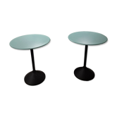 Lot de tables d’appoints postmoderne. maison porada arredi .