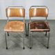Set of 6 Gispen 106 Dutch Industrial Plywood Chairs, 1960s