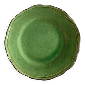 Plat Dieulefit en terre - godrons