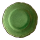 Plate Dieulefit in glazed stoneware with flutes Etienne Noel 1950