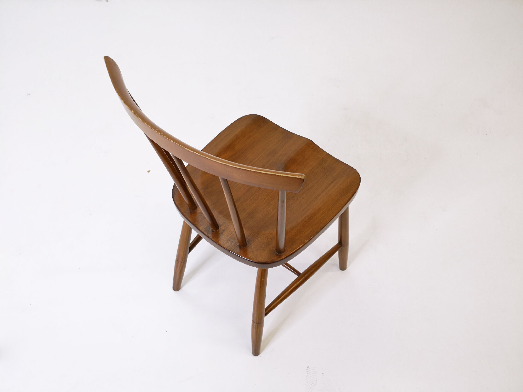 Suite of 4 scandinavian bistro chairs from the 60s