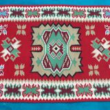 Bohemian carpet in pure wool 155 cm x 65 cm