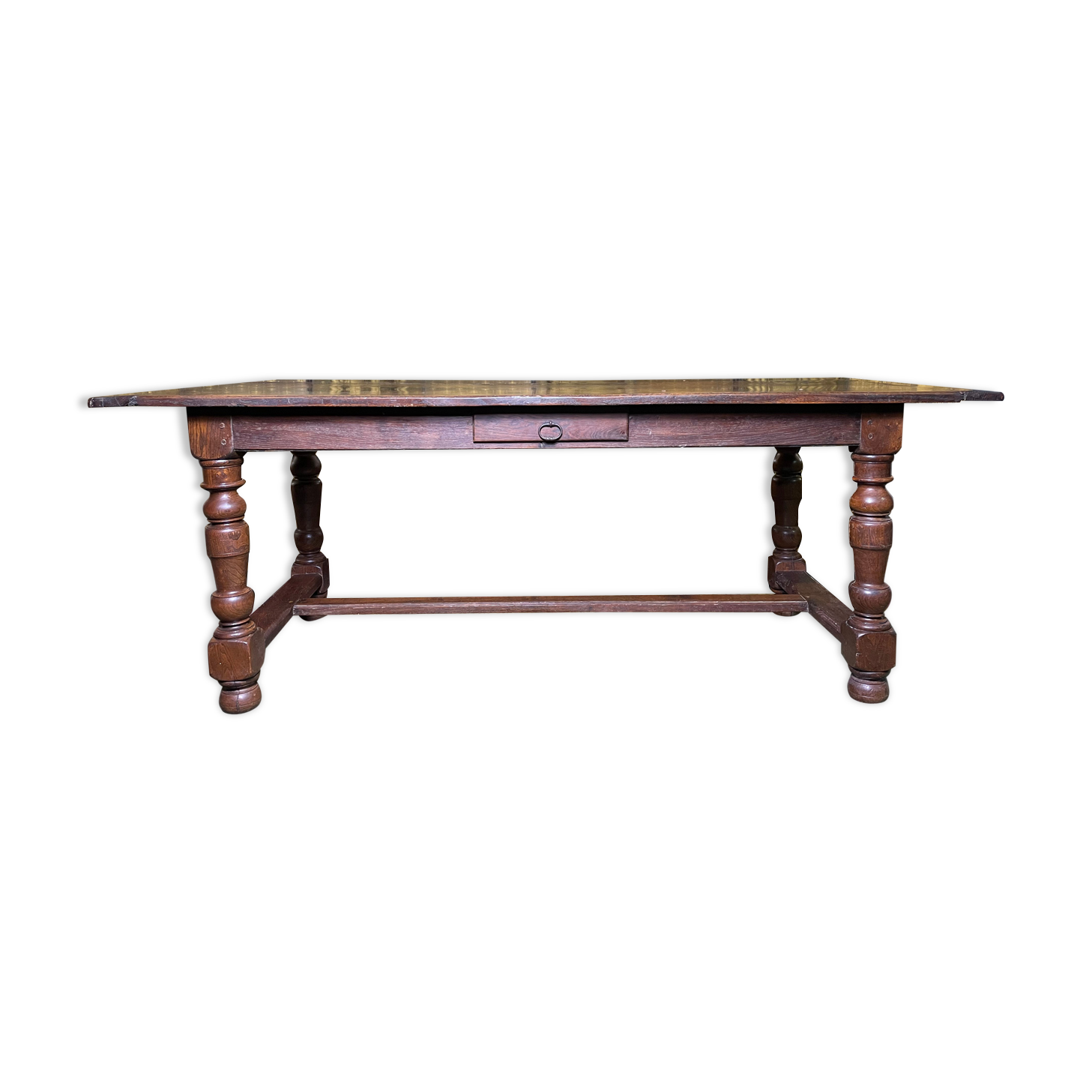 Table de ferme en chêne Louis XIII 19eme