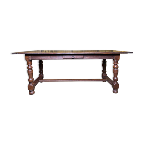 table de ferme en chêne