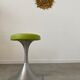 Old Stool Space Age, foot tulip alu metal vintage 70s