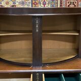 1930s English Art Deco oak buffet