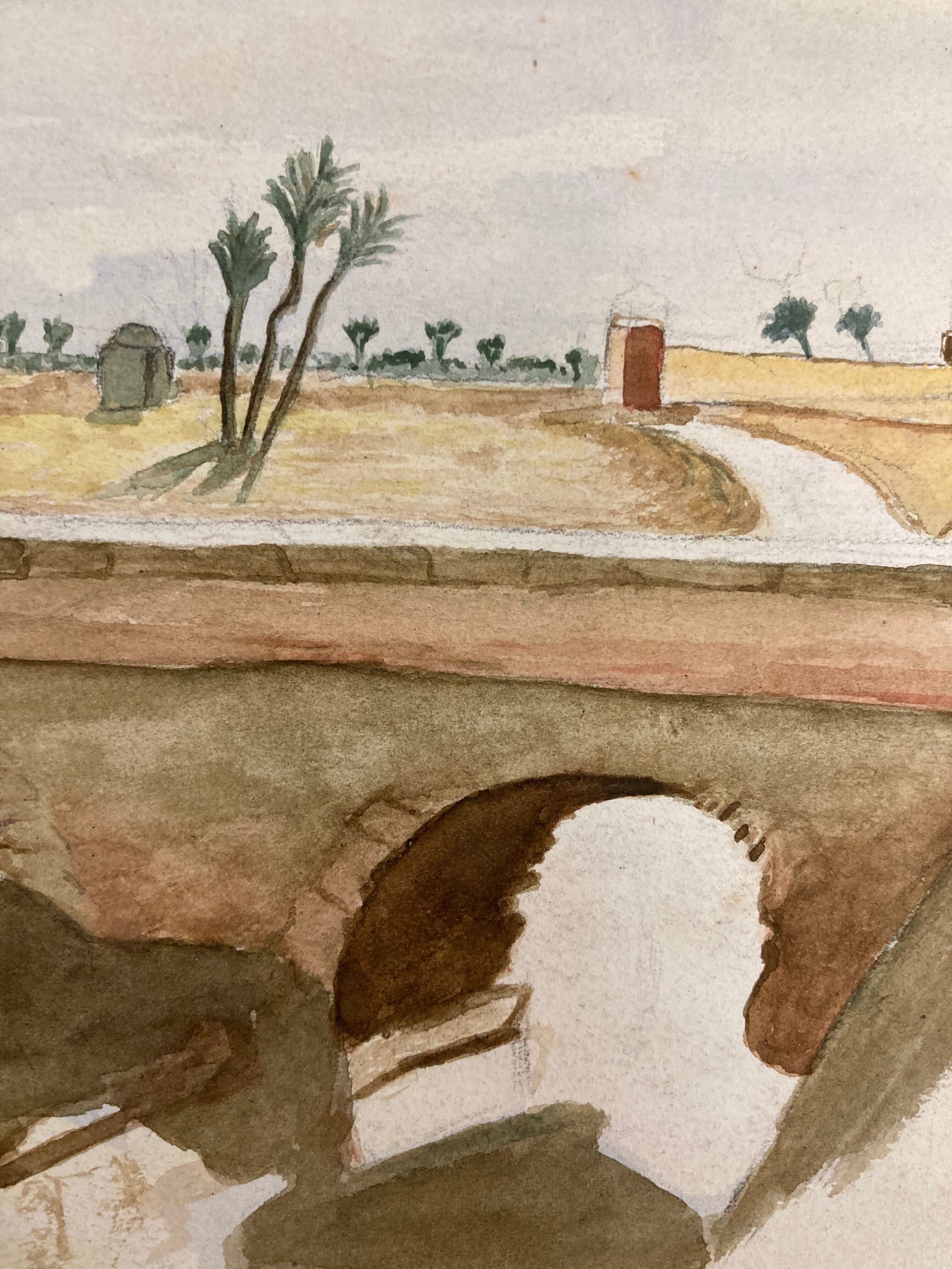 Aquarelle vintage