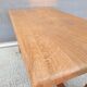 Coffee table with balusters in the manner of farmhouse tables