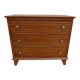 Commode ancienne post art déco  vers 1940 en bois massif pin dans sa patine