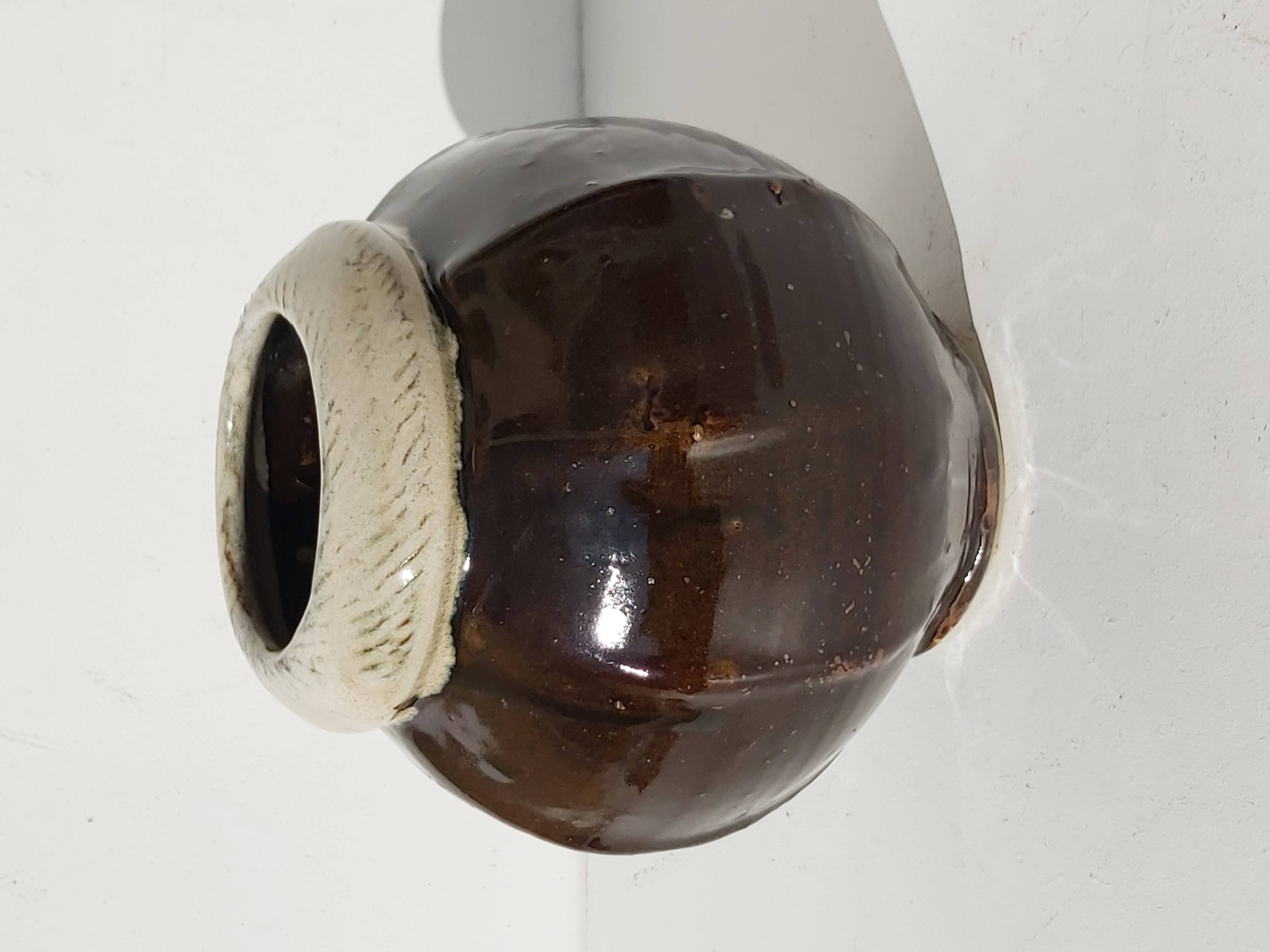 La Borne sandstone vase by Svein Hjorth-Jensen