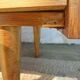 vintage commode, tapered legs