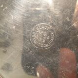 Butter mold coquillor silver metal