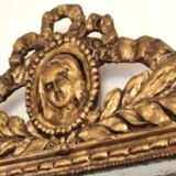 Antique gilded mirror