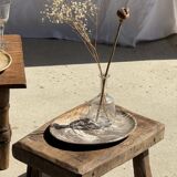 Petrified wood bowl or dish D27-23 -3322