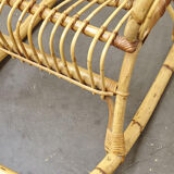 Rattan rocking chair