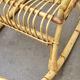 Rocking chair en rotin