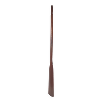 Wooden scull oar
