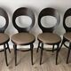 Set of 4 Baumann "Mouette" chairs – bent wood