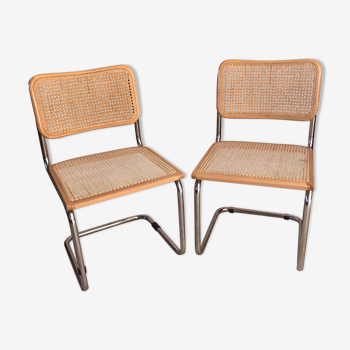 Suite de 2 chaises Marcel Breuer