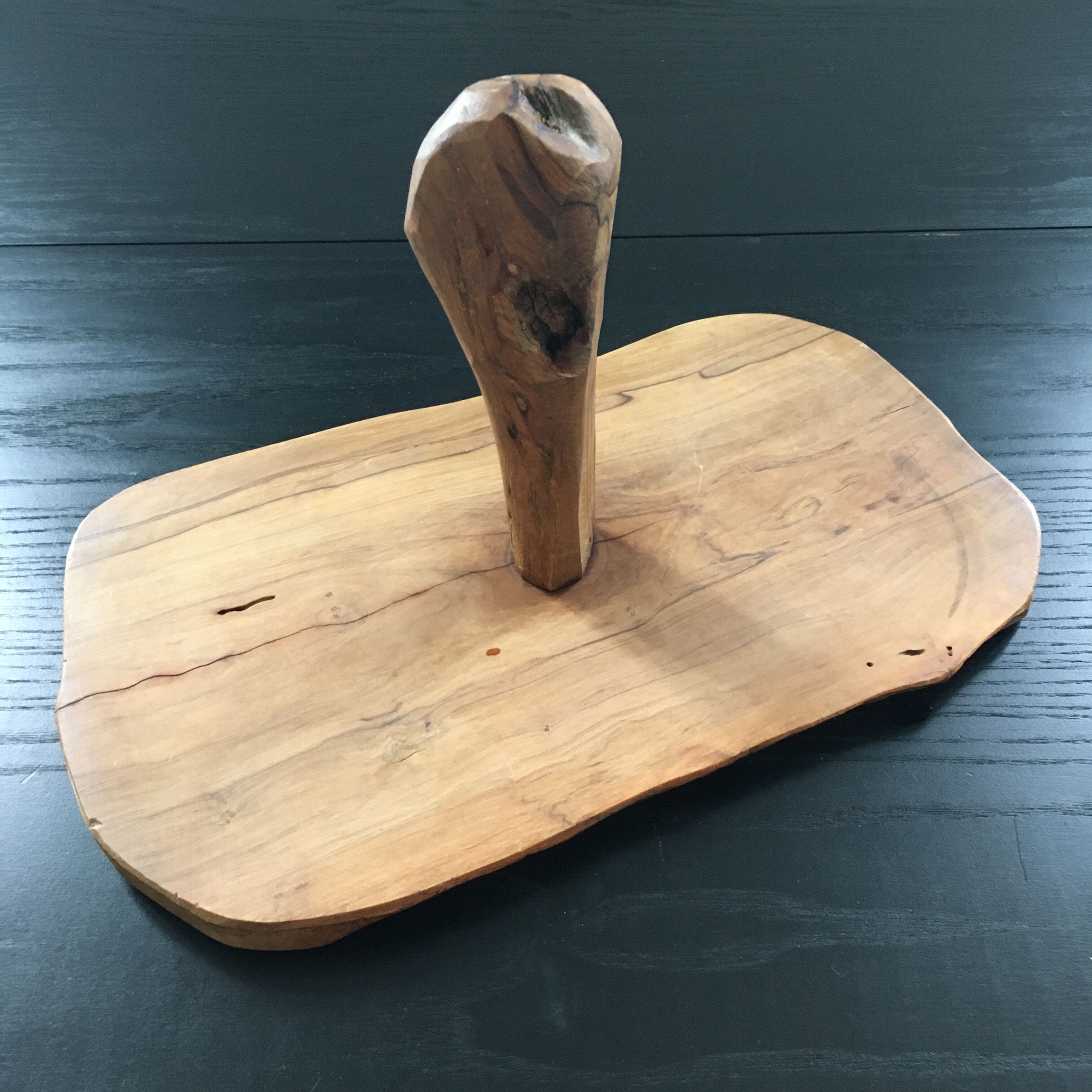 Wooden tray servant