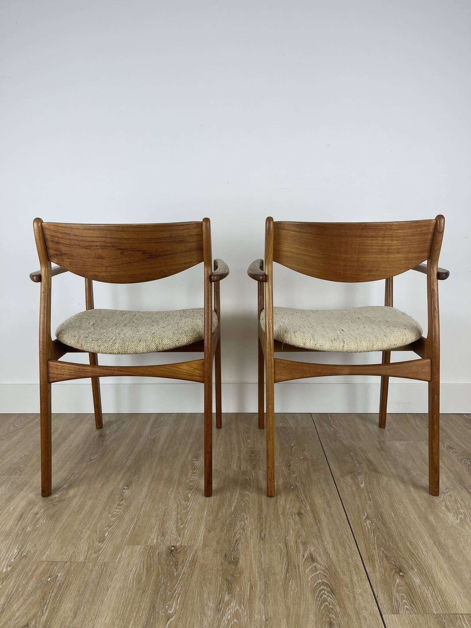 Pair of Danish armchairs by PE Jorgensen