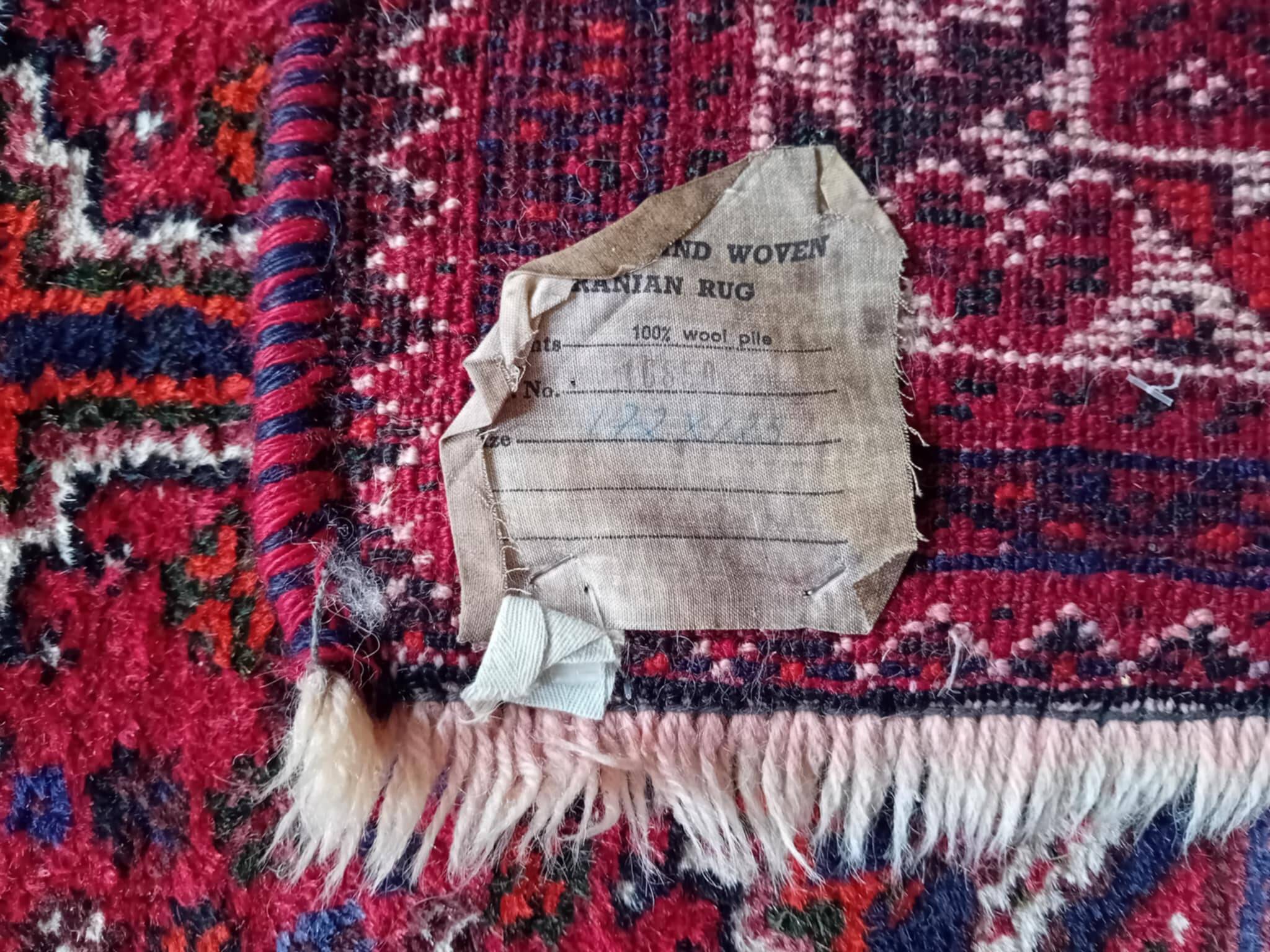 Handmade Persian Qashqai rug 172x125cm