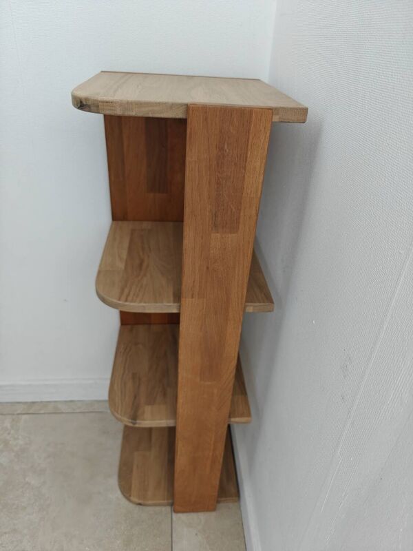Étagère design en chêne – Colonne Chêne Duo