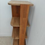 Designer oak shelf – Oak Duo Column