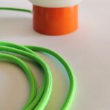 Vintage white opaline "Orange" living room bedside desk lamp