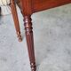 SMALL WRITING DESK WITH 1 DRAWER IN MAHOGANY