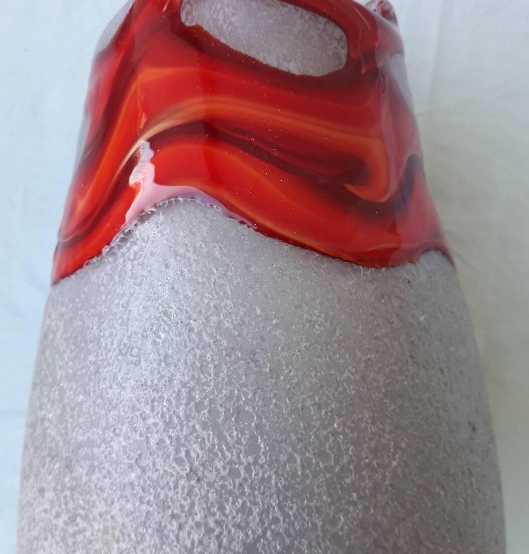 Treasure of the Galleon glass vase