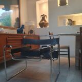 Wassily leather armchair by Marcel Breuer