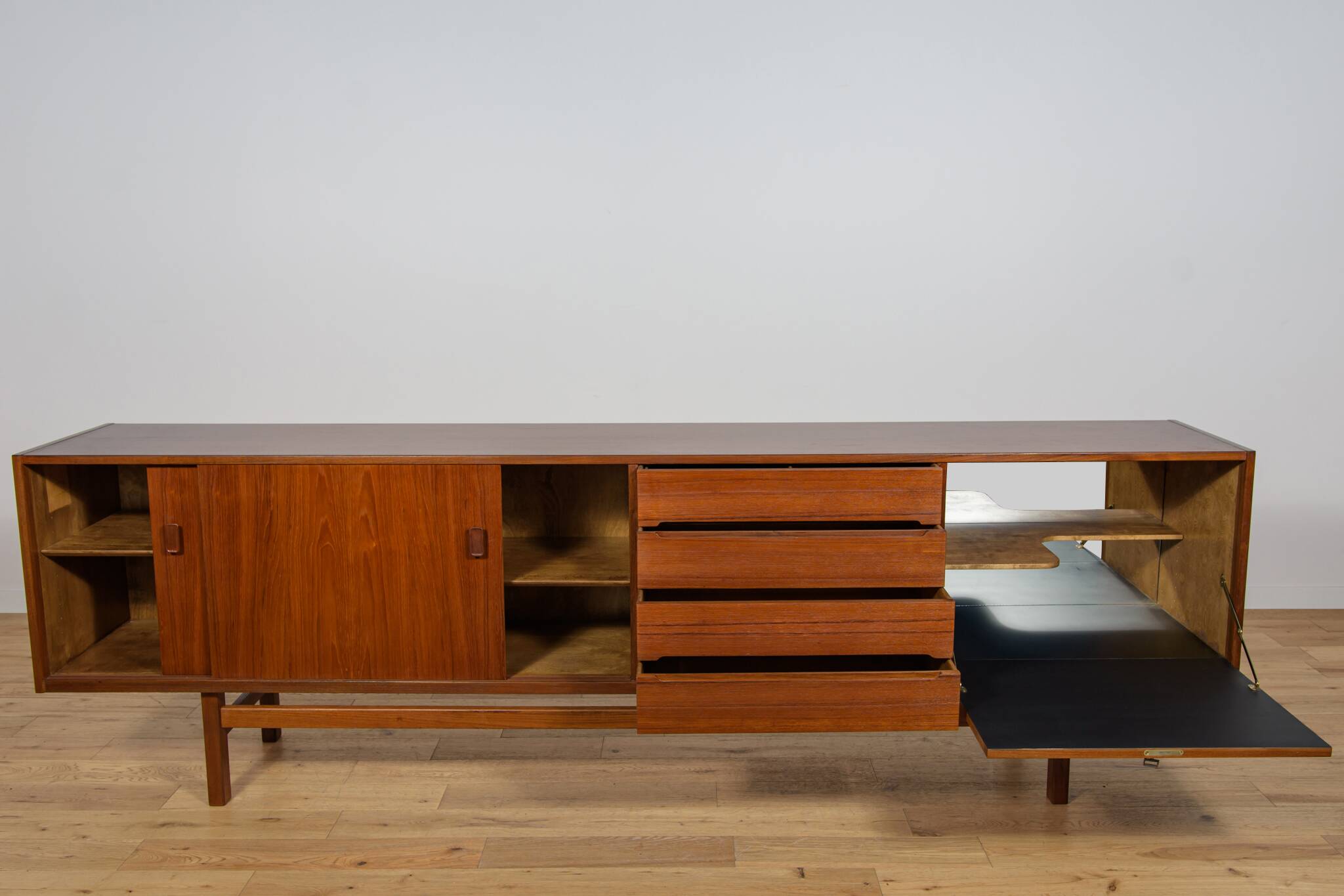 Mid-Century Teak Sideboard by Nils Jonsson for Hugo Troeds, Sweden, 1960s