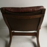 Scandinavian leather 70s heater, Ingmar Relling