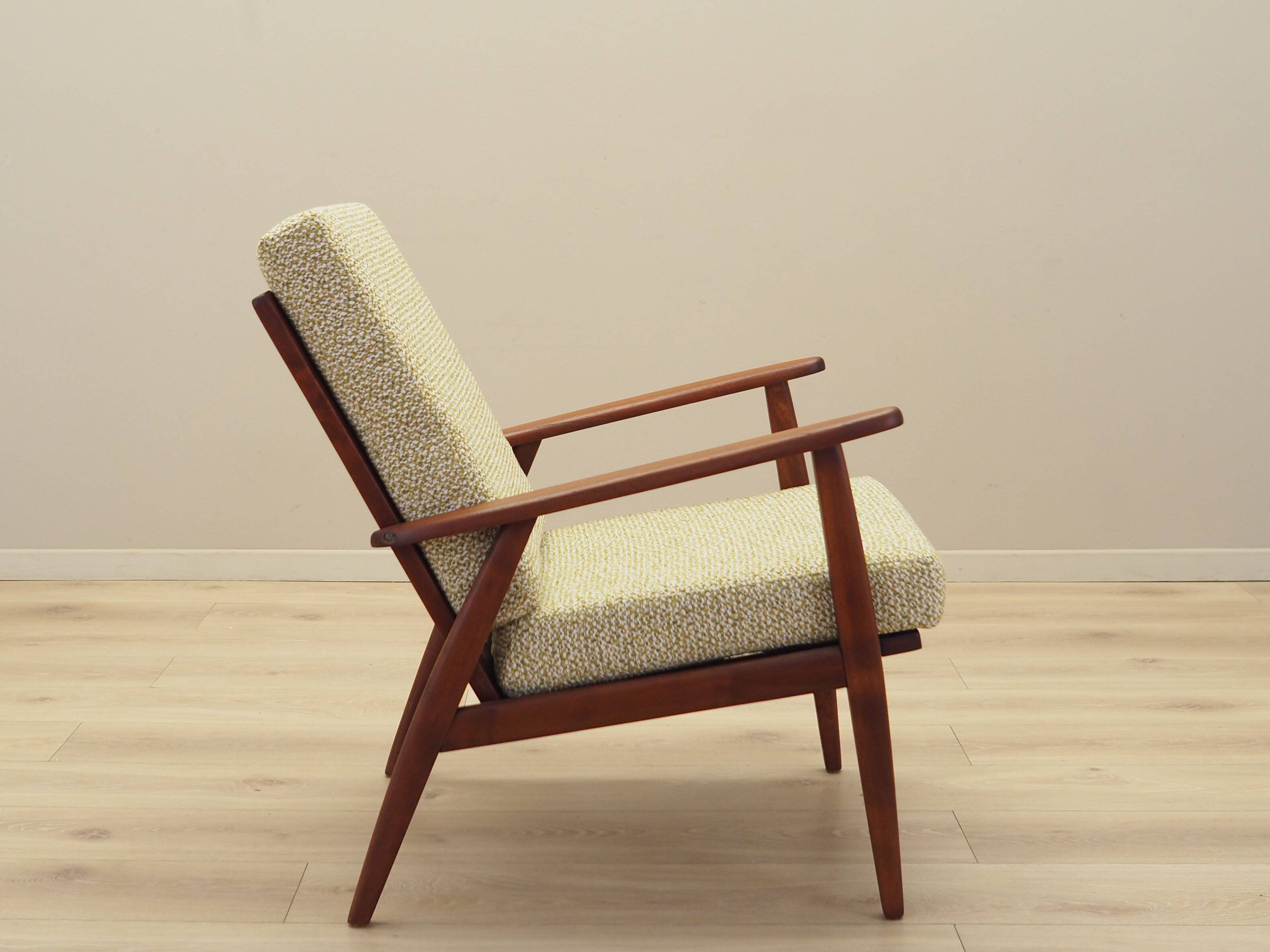 Teak armchair, Danish design, 1970s, production: Denmark