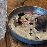 Chiseled glass ceiling light