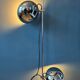 70s mid-century chrome Herda eyeball floor lamp
